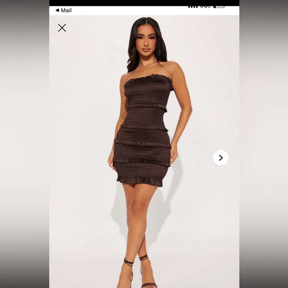 NEW Ruffle Mini Dress